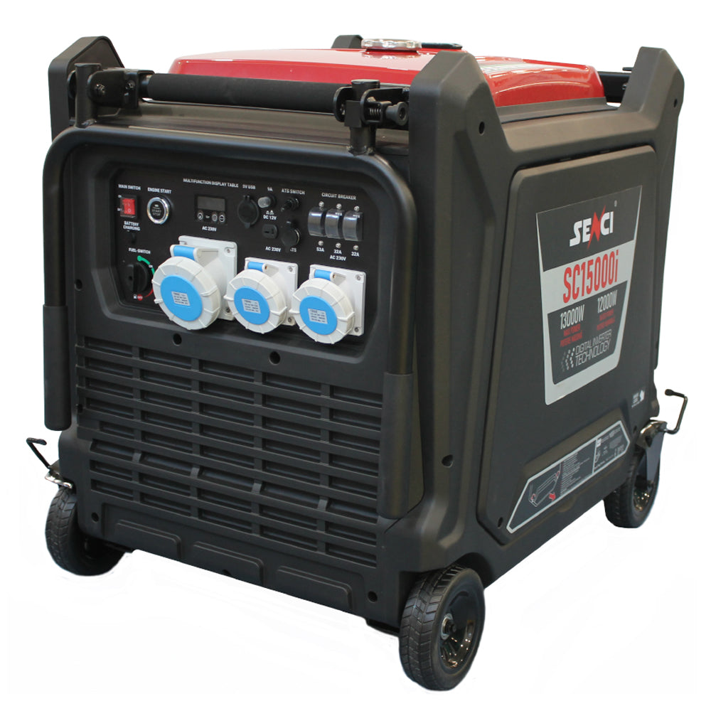 Generator inverter SC-15000i, Putere max. 13 kW, 230V, AVR Generator inverter SC-15000i, Putere max. 13 kW, 230V, AVR
